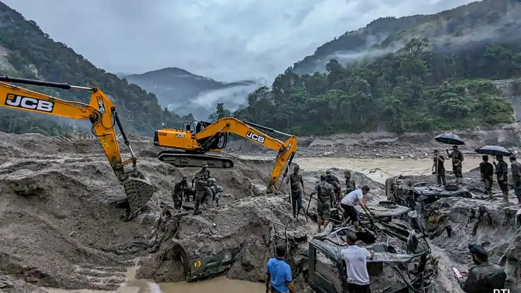 Deaths in Sikkim flash floods